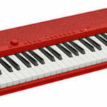 Casio Keyboard CT-S1 with 61 Dynamic Keys with Music Stand Red