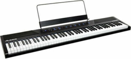 Alesis Ηλεκτρικό Stage Πιάνο Concert με 88 Ημιβαρυκεντρισμένα Πλήκτρα Ενσωματωμένα Ηχεία και Σύνδεση με Ακουστικά και Υπολογιστή Black