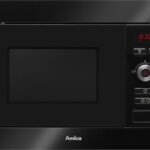 Amica AMMB20E1GB Built-in Microwave Oven with Grill 20lt Black