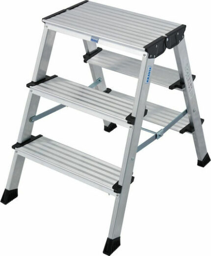 Krause Monto Treppo Ladder Aluminum with 2x4 Steps 65cm