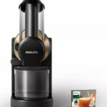 Philips Juicer Slow Press 150W Black