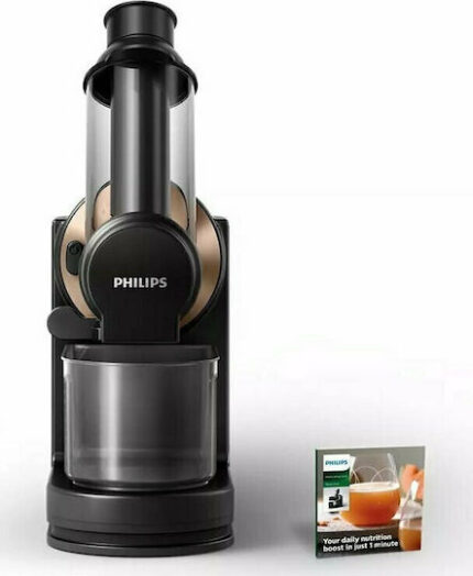 Philips Juicer Slow Press 150W Black