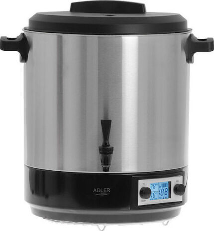 Adler Jar Sterilizer for Jars 2600W with Capacity 28lt Silver
