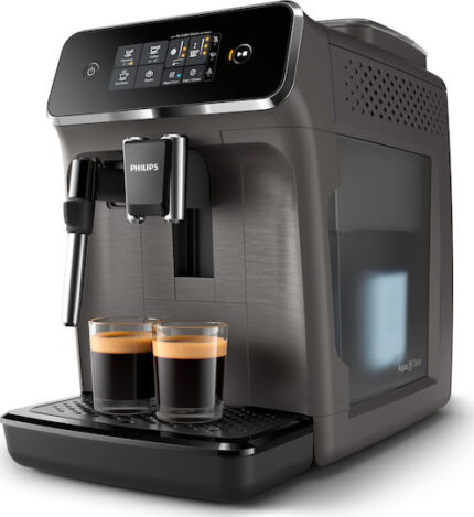 Philips Series 2200 Automatic Espresso Machine 1500W Pressure 15bar with Grinder Gray