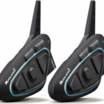 Midland BTX2 Pro S LR Διπλή Ενδοεπικοινωνία για Κράνος Μηχανής με Bluetooth