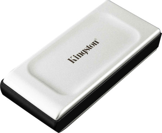 xlarge_20211118114856_kingston_xs2000_usb_c_exoterikos_ssd_1tb_asimi.jpeg Kingston XS2000 USB-C External SSD 1TB 1.8" Silver - Image 1