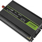 Green Cell Car Inverter Modified Sinewave 2000W to Converter 12V DC in 230V AC with 1xUSB