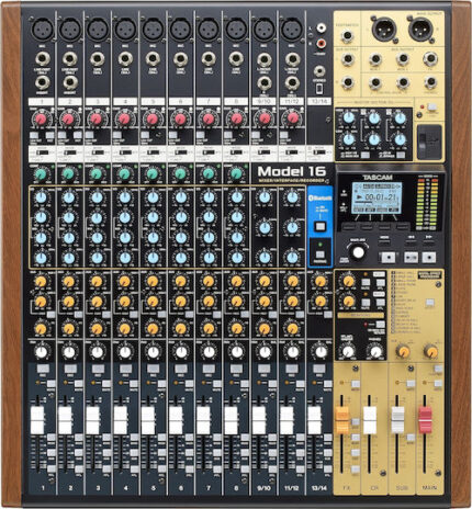 Tascam Model 16 10 XLR Inputs & Bluetooth