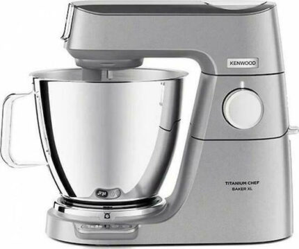 Kenwood Titanium Chef Baker XL Stand Mixer 1200W with Stainless Mixing Bowl 7lt