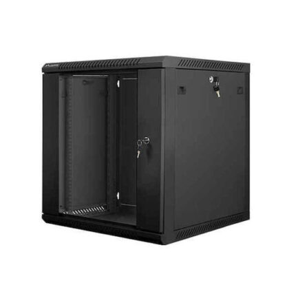 Lanberg Wall Mounted Rack Cabinet 12U 60x60x64cm Black WF01-6612-10B