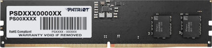 Patriot Signature DDR5 με Module 1x16GB και Ταχύτητα 4800 για Desktop