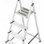 Krause Secury Ladder Aluminum with 5+1 Steps 184cm