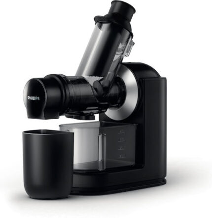 Philips Juicer Slow Press 150W Black
