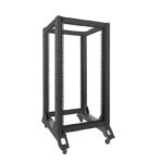 Lanberg Floor Rack Cabinet 22U 60x80cm Black OR01-6822-B