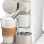 De'Longhi Lattissima One Pod Coffee Machine Nespresso Pressure 19bar with Milk Frother White