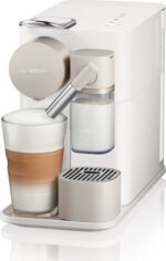 De'Longhi Lattissima One Pod Coffee Machine Nespresso Pressure 19bar with Milk Frother White
