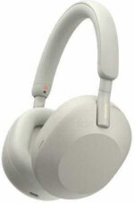 Sony WH-1000XM5 Wireless / Wired Over Ear Headphones with 30 hours of Operation and Quick Charge Silver