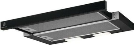 Electrolux Sliding Vent Hood 60cm Black