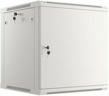 Lanberg 19'' 12U/600x600mm Επιτοίχια Rack Cabinet 12U 60x60x64.57cm Gray WF01-6612-00S