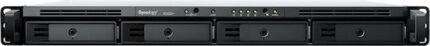 Synology RackStation RS422+ NAS Rack with 4 slots for HDD/M.2/SSD and 2 Ethernet ports