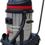 Nilfisk LSU155 Υγρών / Στερεών 1000W Κάδο 55lt Ασημί