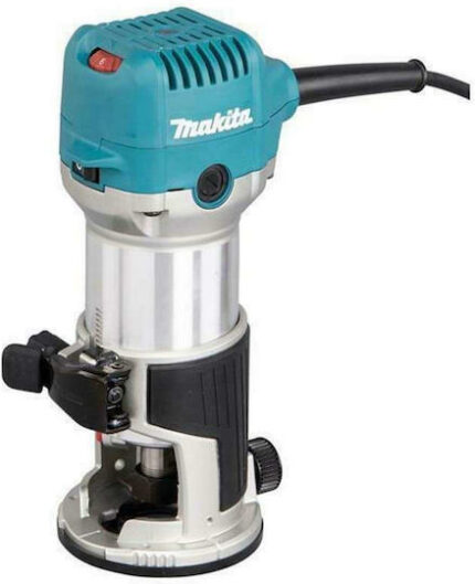 Makita Plunge Router 710W with Speed Control and with Suction System