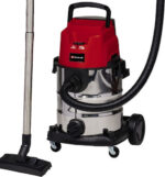 Einhell Tevc 36/25 Li Ssolo Rechargeable Vacuum Wet / Dry Without Charger and Battery with Stainless Bin 25lt