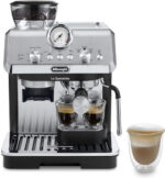 De'Longhi La Specialista Arte Automatic Espresso Machine 1400W Pressure 15bar with Grinder Silver