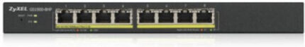 Zyxel GS1900-8HP Managed L2 PoE Switch with 8 Gigabit (1Gbps) Ethernet Ports