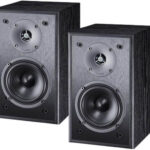 Magnat Monitor S10B 144800 Pair of Hi-Fi Speakers Bookself 60W 2 No of Drivers W14.9xD19xH25cm. Black