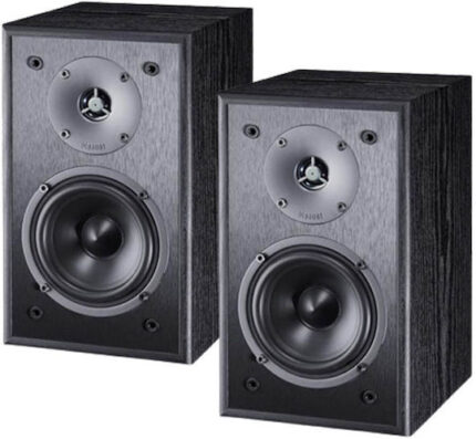 Magnat Monitor S10B 144800 Pair of Hi-Fi Speakers Bookself 60W 2 No of Drivers W14.9xD19xH25cm. Black