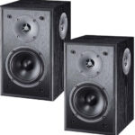 Magnat S 10 D 144814 Pair of Hi-Fi Speakers Bookself 60W 2 No of Drivers W14.9xD13xH25cm. Black