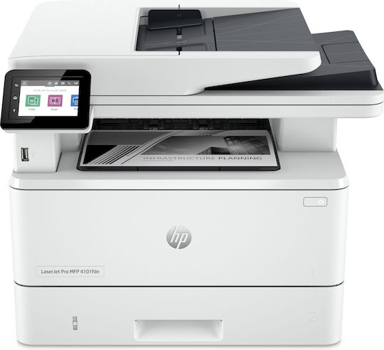 xlarge_20221121155712_hp_laserjet_pro_4102fdn_aspromayro_polymichanima.jpeg HP Laserjet Pro 4102fdn Black and White All In One Printer - Image 1