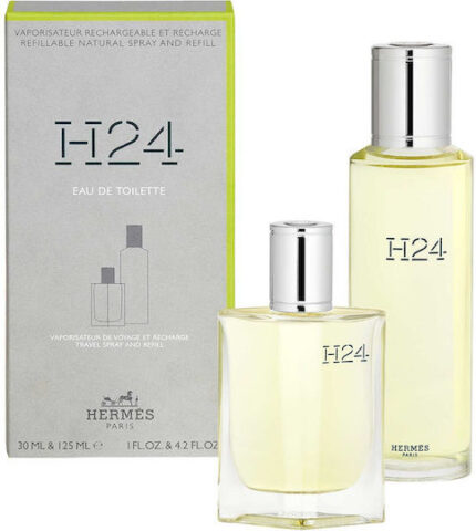 Hermes H24 Men's Fragrance Set with Eau de Toilette 2 Pieces