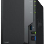 Synology DiskStation DS223 NAS Tower with 2 slots for HDD/SSD