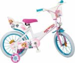 Toimsa Paw Patrol 16" Kids Bicycle City White