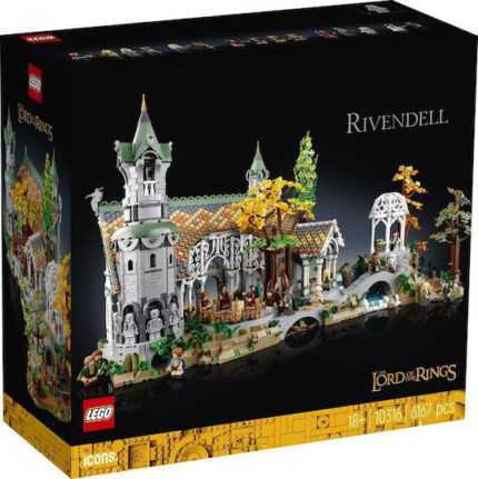 LEGO Icons The Lord Of The Rings: Rivendell™ for Ages 18+ 6167 Pieces