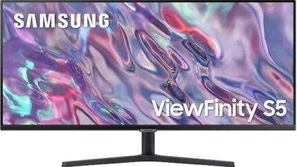 Samsung ViewFinity S5 S50GC Ultrawide VA HDR Monitor 34" QHD 3440x1440 with Response Time 5ms GTG