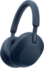 Sony WH-1000XM5 Wireless / Wired Over Ear Headphones with 30 hours of Operation and Quick Charge Midnight Blue