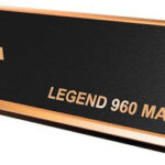 Adata Legend 960 MAX SSD 1TB M.2 Type with PCI Express 4.0 Connection and Heatsink ALEG-960M-1TCS