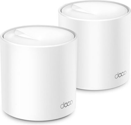 TP-LINK Deco X50 v1 WiFi Mesh Network Access Point Wi‑Fi 6 Dual Band (2.4 & 5GHz) σε Διπλό Kit
