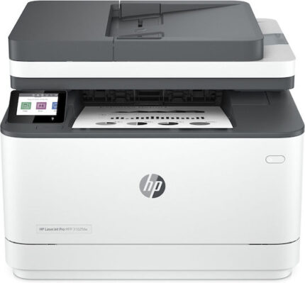 HP LaserJet Pro MFP 3102fdw Black and White All In One Printer with WiFi and Mobile Printing