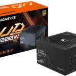 Gigabyte GP-UD1000GM PG5 rev. 2.0 1000W Black Computer Power Supply Full Modular 80 Plus Gold