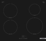 Bosch Serie 4 Induction Cooktop Autonomous with Child Lock Function 52.2x59.2εκ.