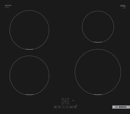 Bosch Serie 4 Induction Cooktop Autonomous with Child Lock Function 52.2x59.2εκ.