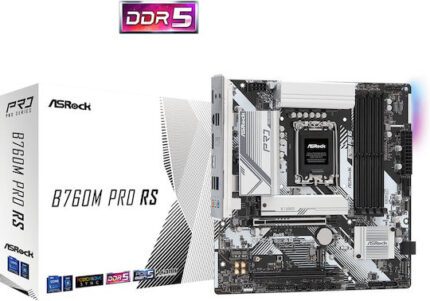 ASRock B760M Pro RS Motherboard Micro ATX with Intel 1700 Socket