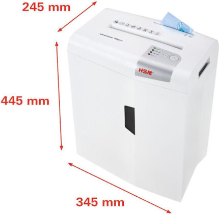 HSM Shredstar X6PRO Cross Cut 6-Sheet Paper Shredder