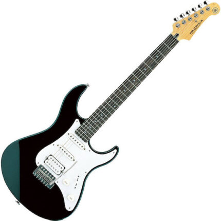 Yamaha Pacifica 112J BL II Electric Guitar Stratocaster with HSS Pickup Configuration Black