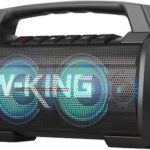 W-King D10 Bluetooth Speaker 60W with Battery Life up to 42 hours Black