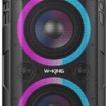 W-King T9-2 Bluetooth Speaker 80W with Battery Life up to 24 Hours Black